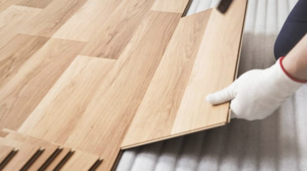 Replace laminate floors