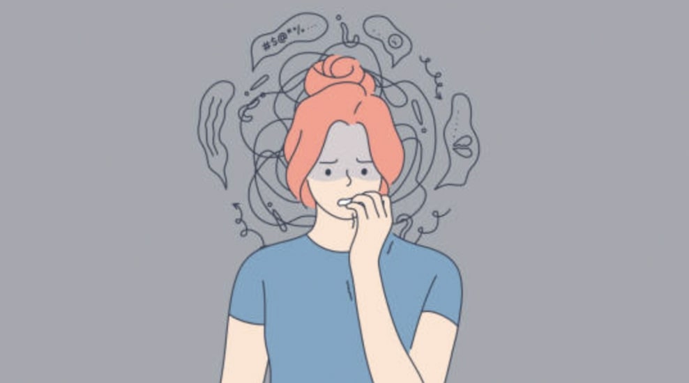 What causes stress acne
