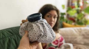 Apply a cold compress