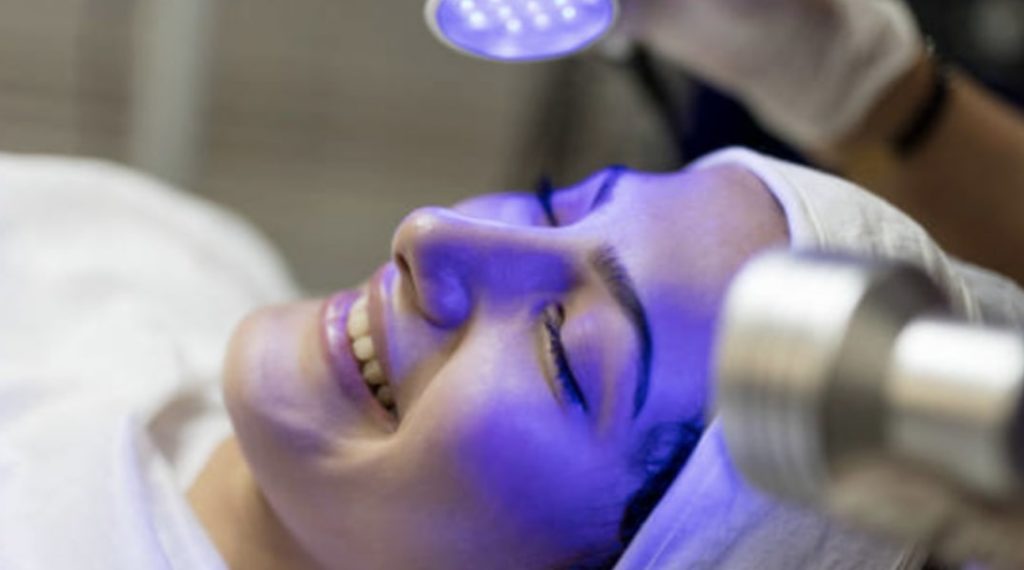 Try a home blue-light treatment