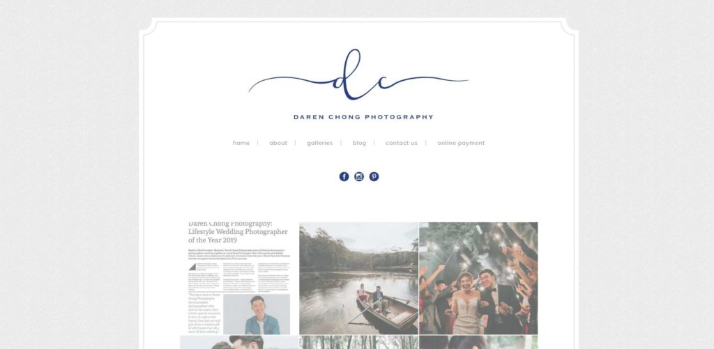 Darren Chong Photography Homepage