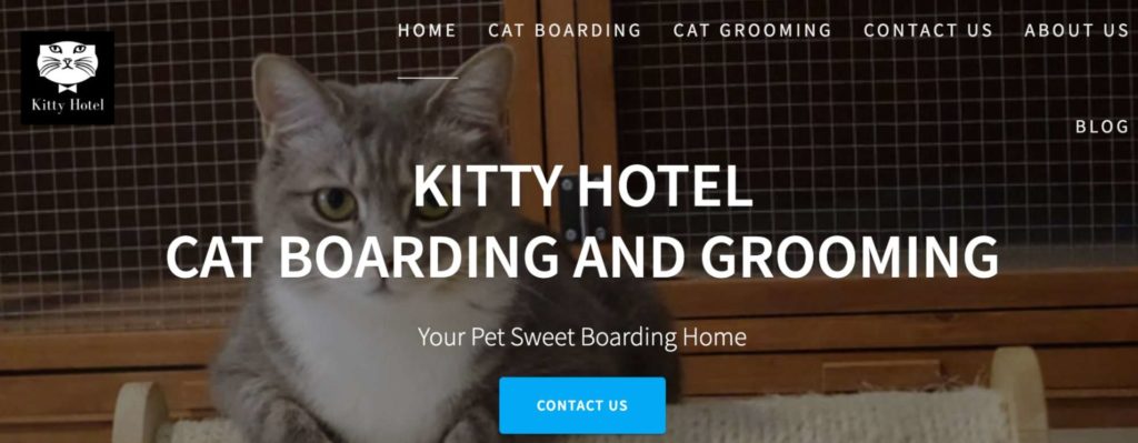 Kitty Hotel homepage