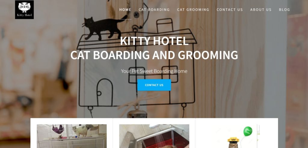 Kitty Hotel Homepage