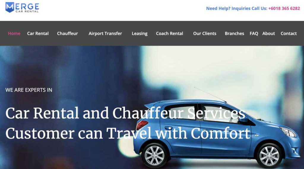 Merge Car Rental