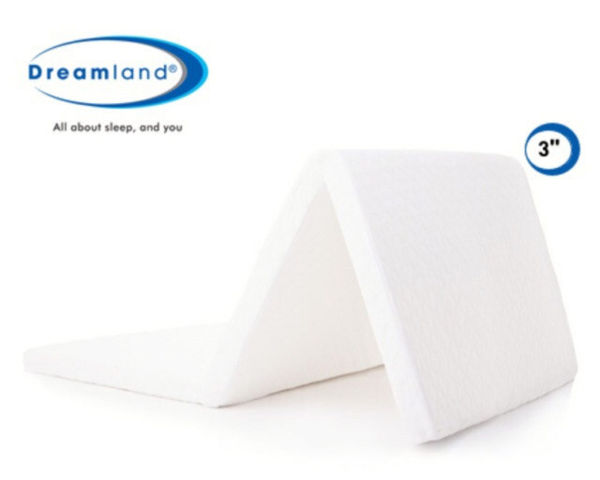 Dreamland Premium Latex Feel High Density Foam Single Foldable Mattress