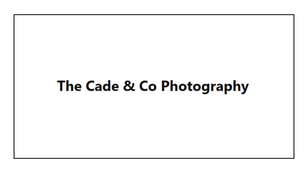 the-cade-co-photography-logo