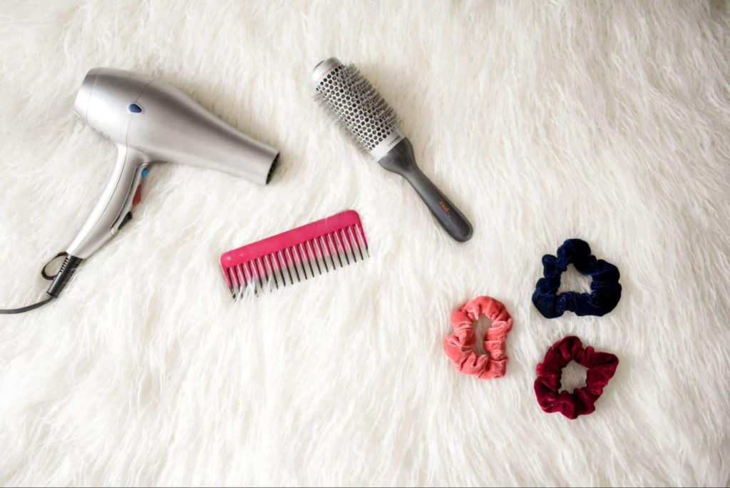 Brush your hair properly.