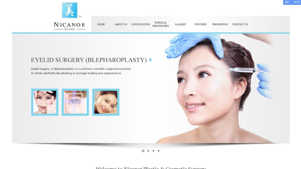 Nicanor Plastic & Cosmetic Surgery Homepage