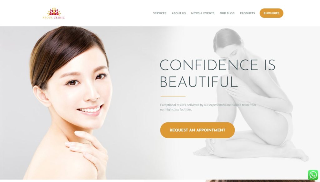 Xeoul Clinic Homepage