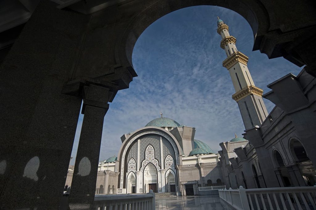 Be in awe of the Federal Territory Mosque