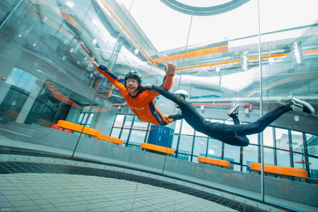 Experience a surge of adrenaline at Windlab Indoor Skydiving