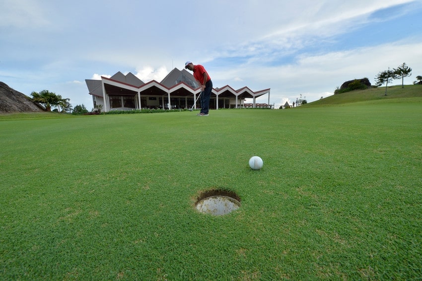 Play golf