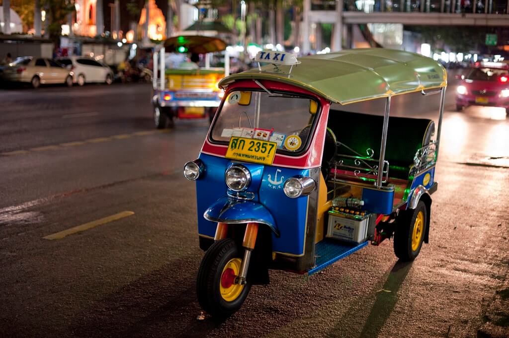 Thailand has a less complicated transit system