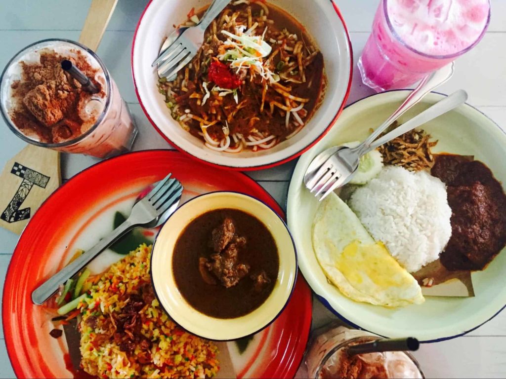 The local Malaysian cuisine is a must-try for its rich flavors
