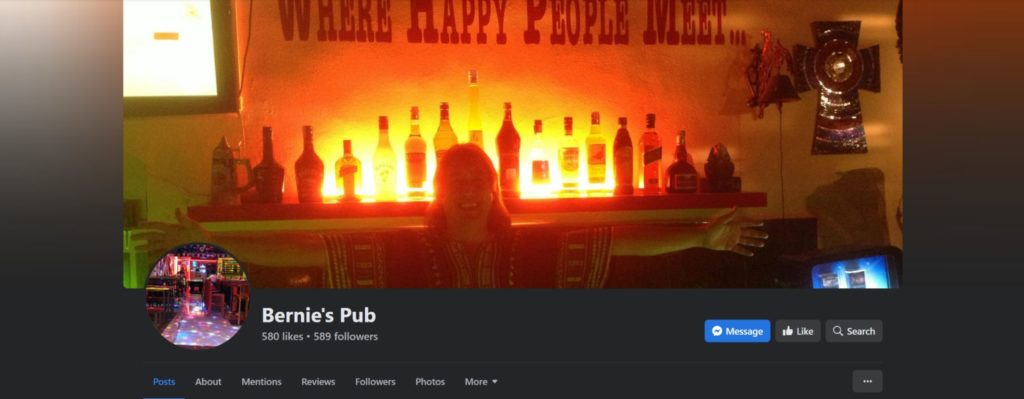 Bernie’s Pub's Homepage