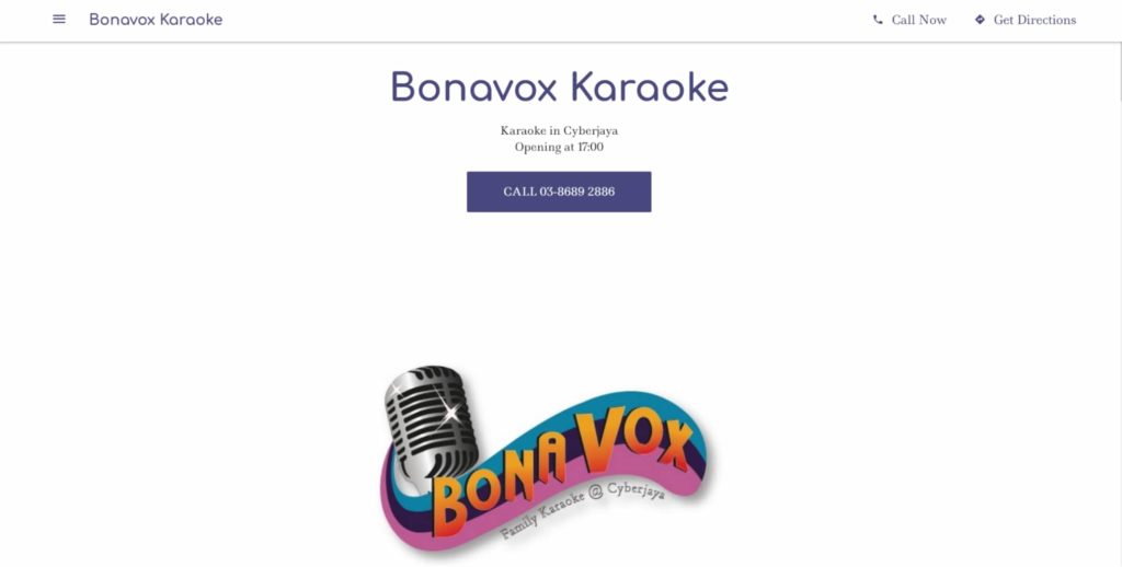 Bonavox Karaoke's Homepage