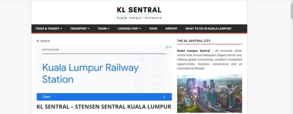 Food At Sentral's Homepage