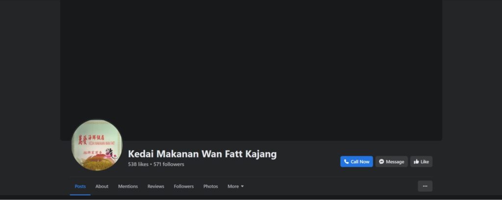 Kedai Makanan Wan Fatt Kajang's Homepage