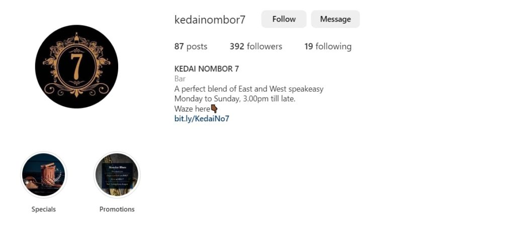 Kedai Nombor 7's Homepage