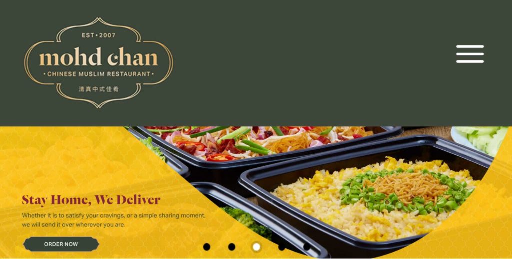 Mohammad Chan Restaurant's Homepage