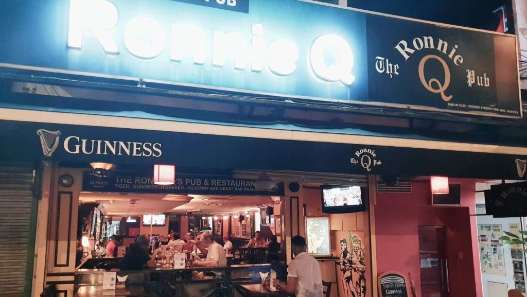 Ronnie Q Pub & Restaurant's Homepage