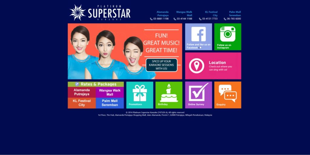 Superstar Karaoke's Homepage