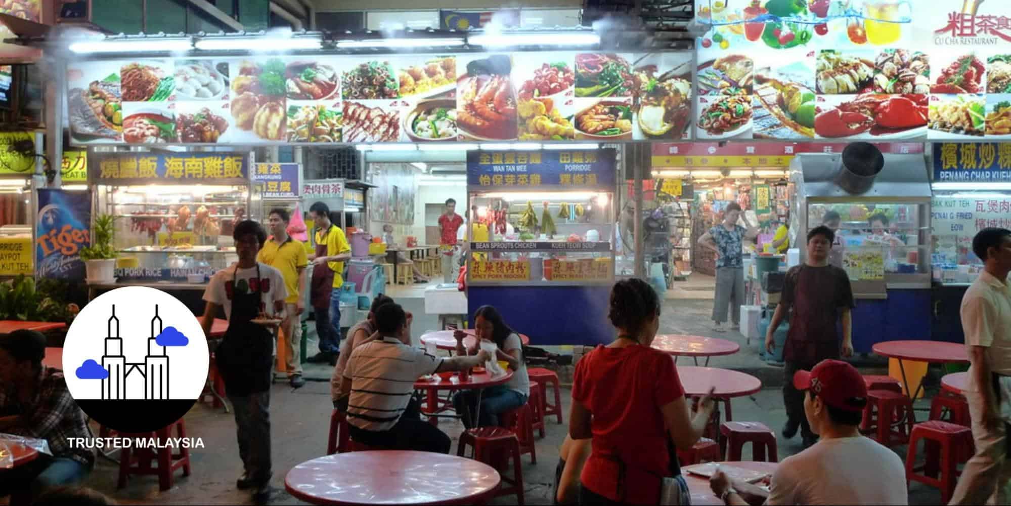 5 Best Outdoor Food Courts in Kuala Lumpur