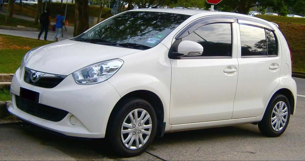 By Rental Car