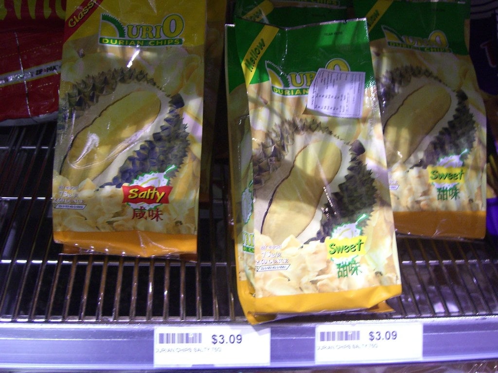 Durian-Flavored Snacks