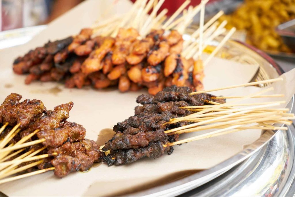 Feast on street foods at Jonker Street
