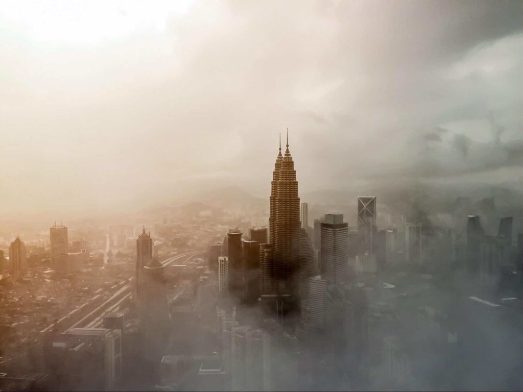 There’s rampant air pollution and haze