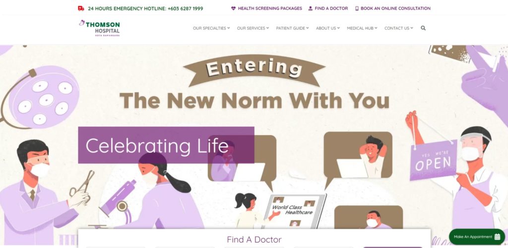 Thomson Hospital Kota Damansara's Homepage