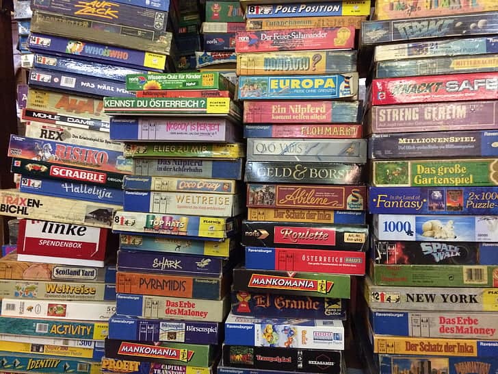 Battle each other in board games