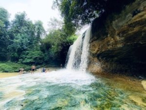Giam Klimau Waterfalls