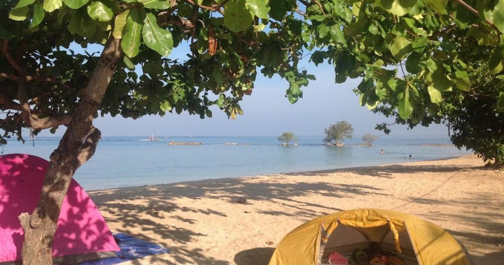 Spend a night at the beach