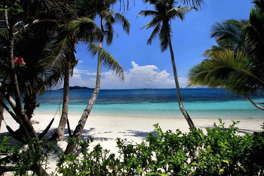Swim in its pristine waters