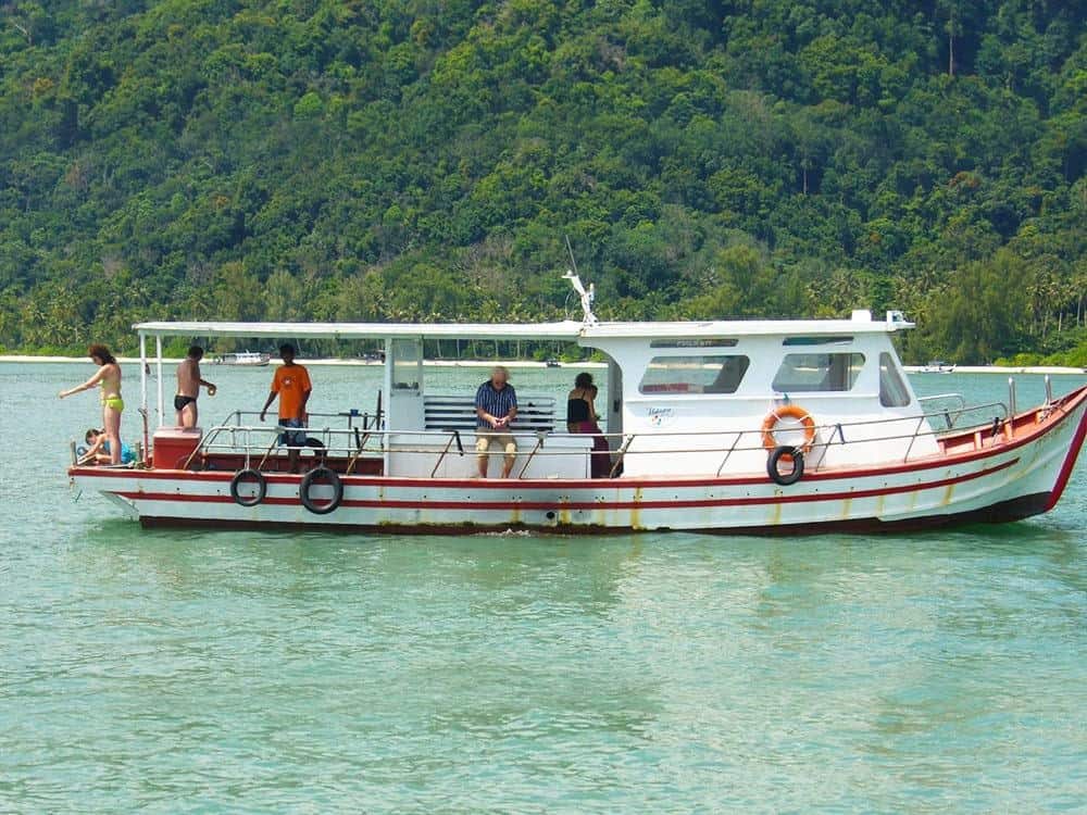 Take a boat tour in Penang