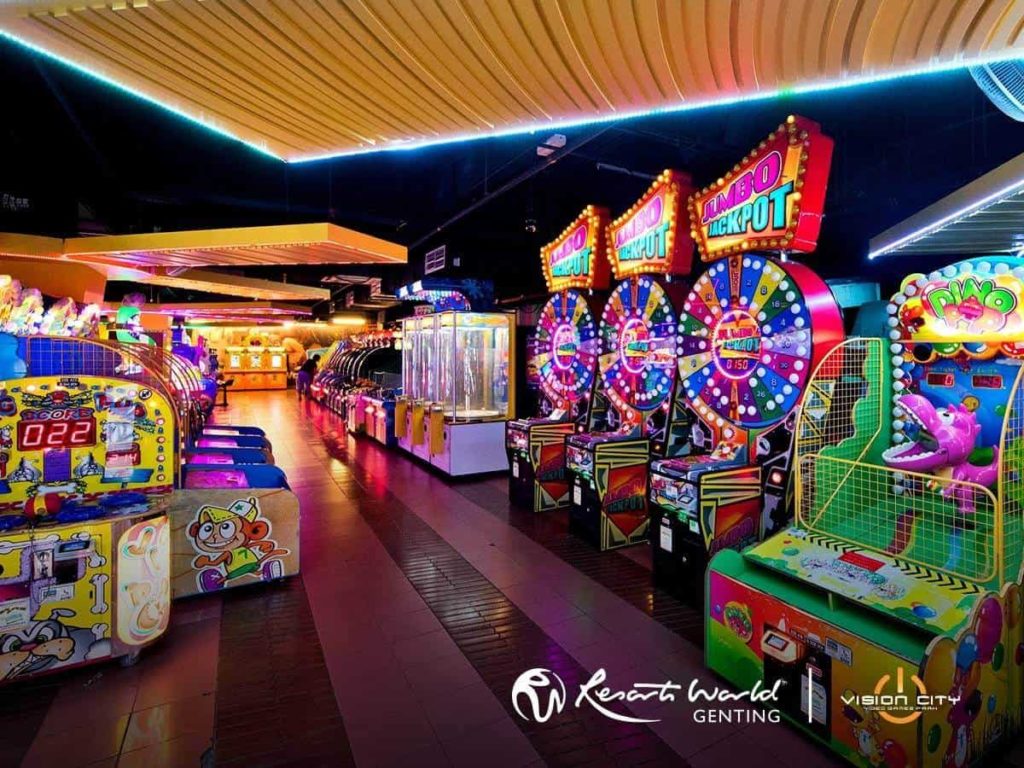 Engage in friendly competition in Vision City Video Game Park image 1