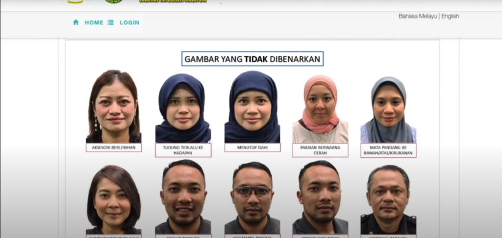 Upload your passport photo