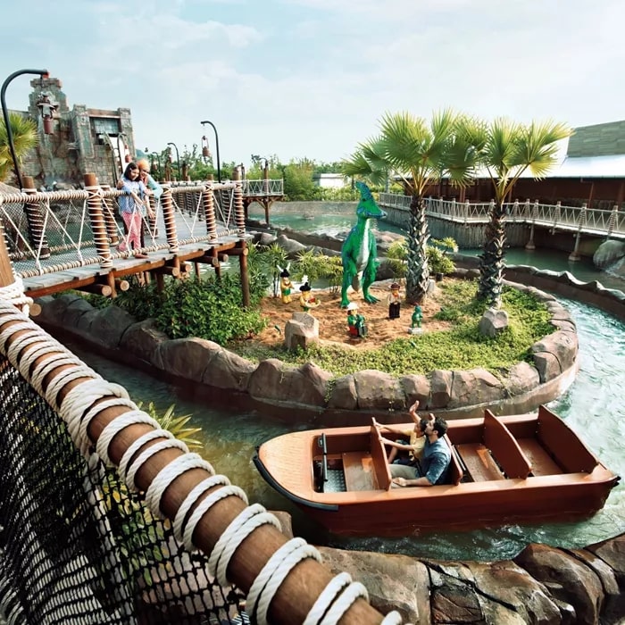 Meet prehistoric beasts at Dino Island