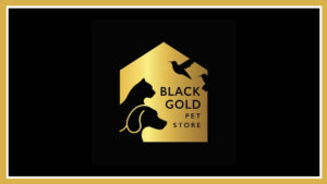 black-gold-pet-store-logo