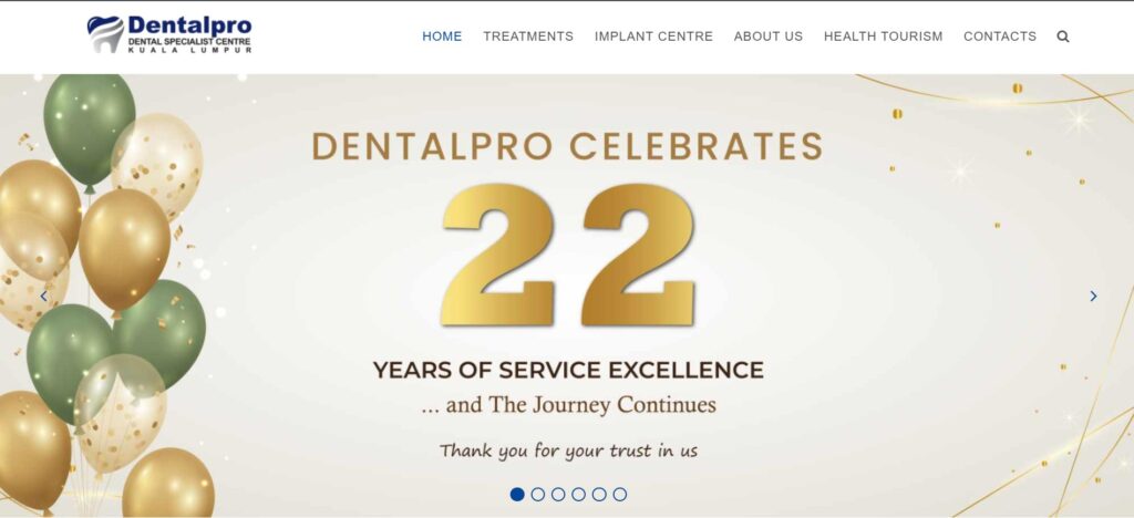 dentalpro homepage