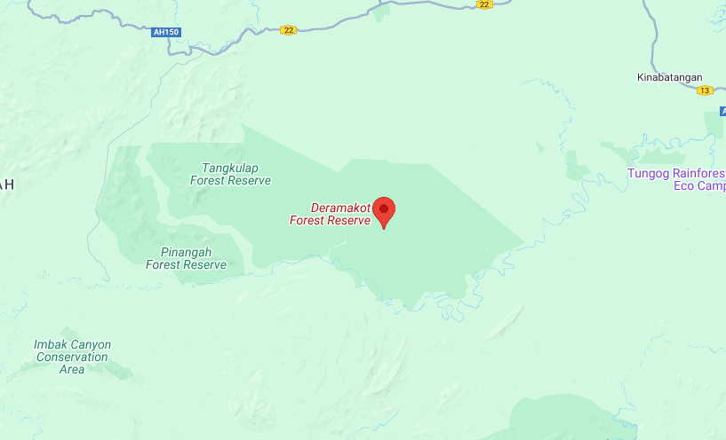 deramakot-forest-reserve-map
