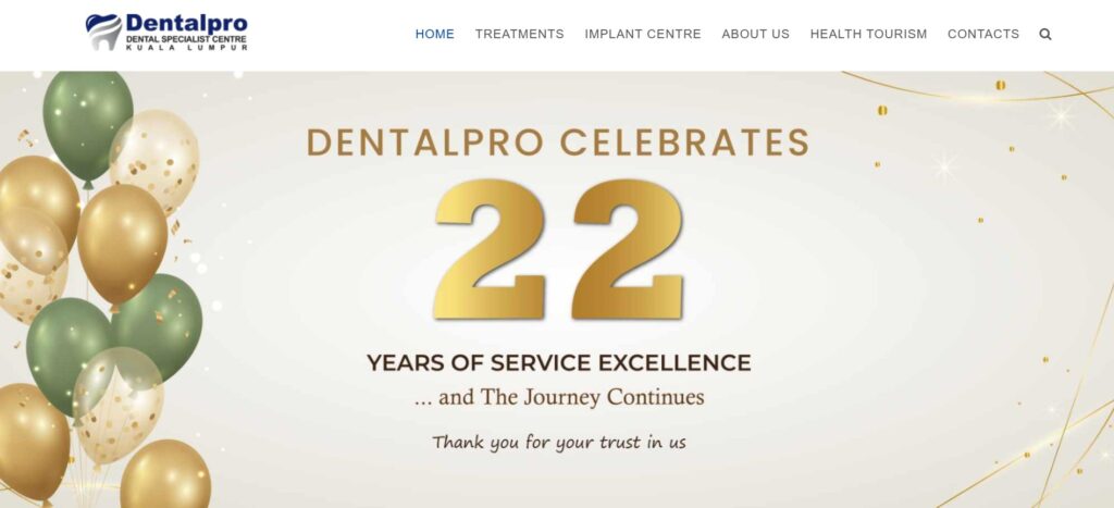 dental pro homepage